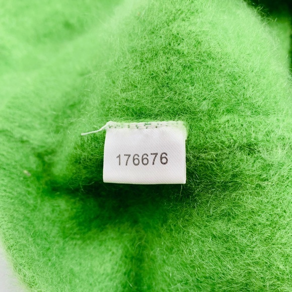 NWOT Ann Taylor Green V-Neck Cashmere Sweater - Picture 9 of 10